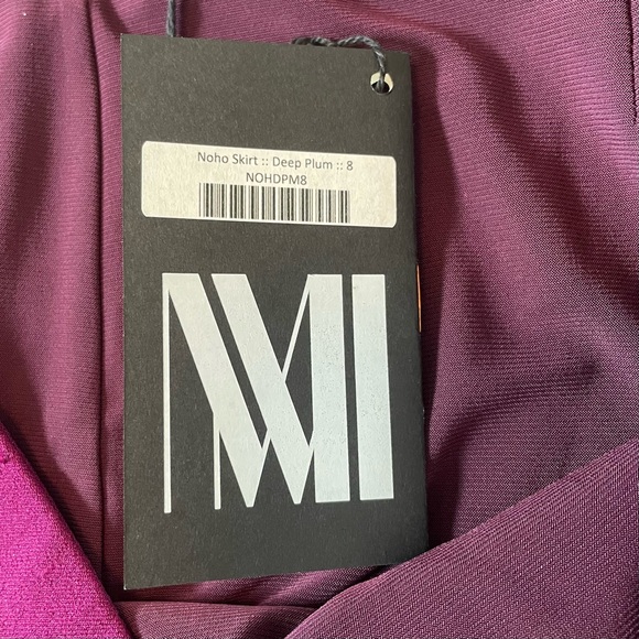 NWT MM Lafleur Noho Skirt Women’s 8 Deep Plum Purple Straight Pencil Corporate - Picture 14 of 15